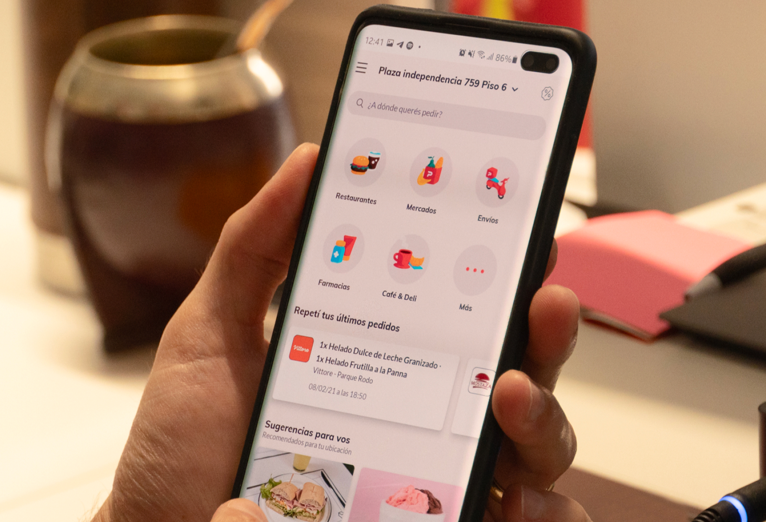 PedidosYa design system rebrand